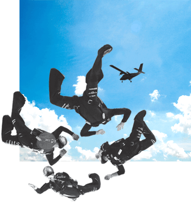 skydiving